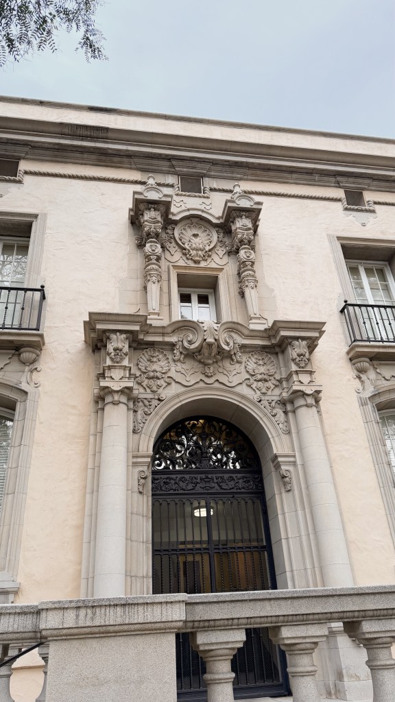 Entrance to Parsons-Gates Hall