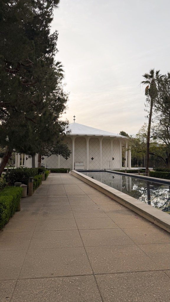 Beckman Auditorium from Gene Pool